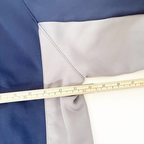 Champion Mens Quarter Zip Sweater Fleece Shirt Long Sleeve‎ Sz L Blue Grey - Picture 5 of 6